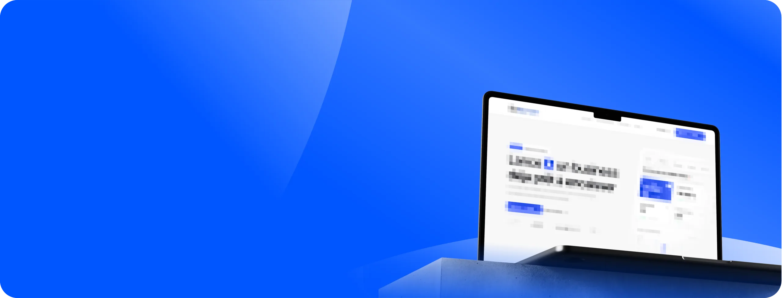 Aperçu d'un site Blue Star sur ordinateur portable